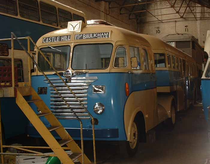 White M3A1 Scout Car trailer bus MO932
